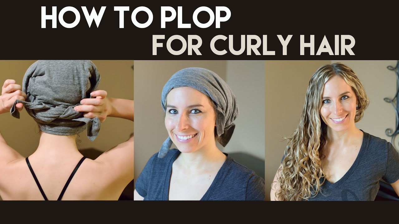 How to Plop Hair