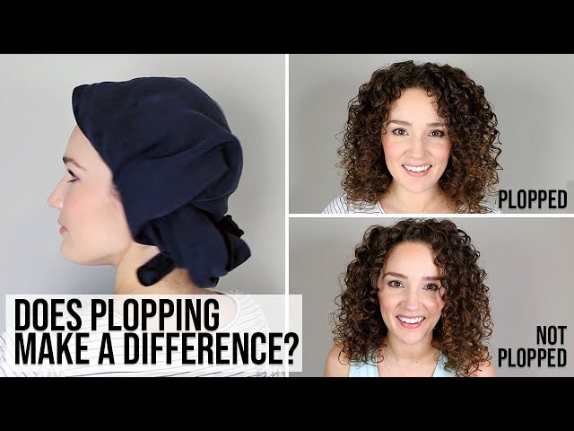 Plopping Technique for Curls