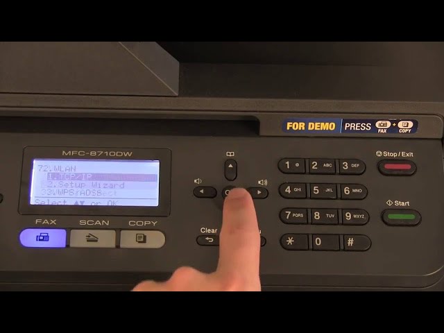 Printer Wi-Fi setup guidance