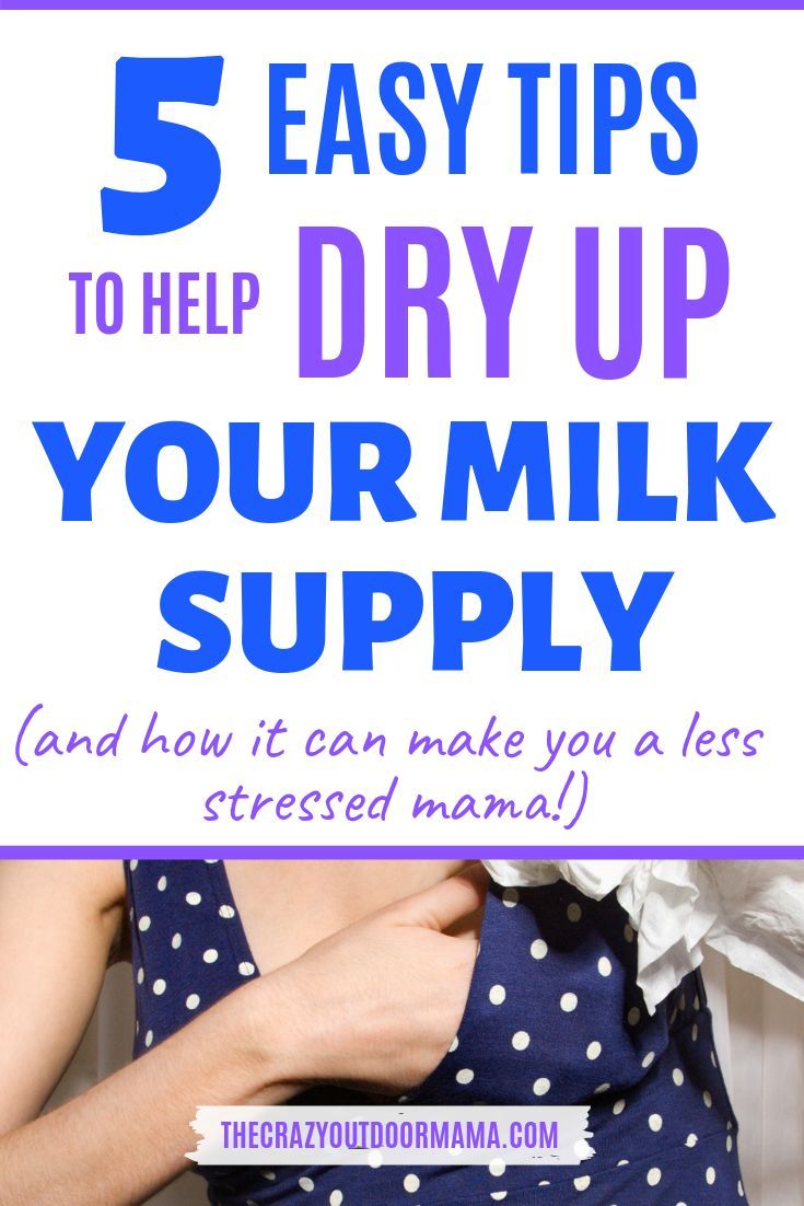 Effective Ways to Dry Up Breast Milk