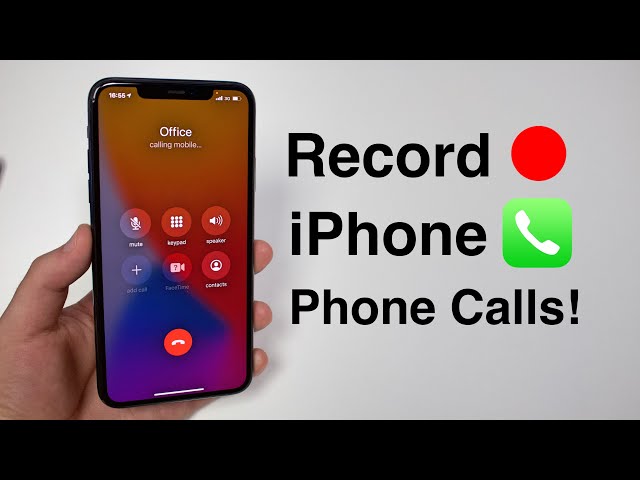 Recording phone calls on iPhone