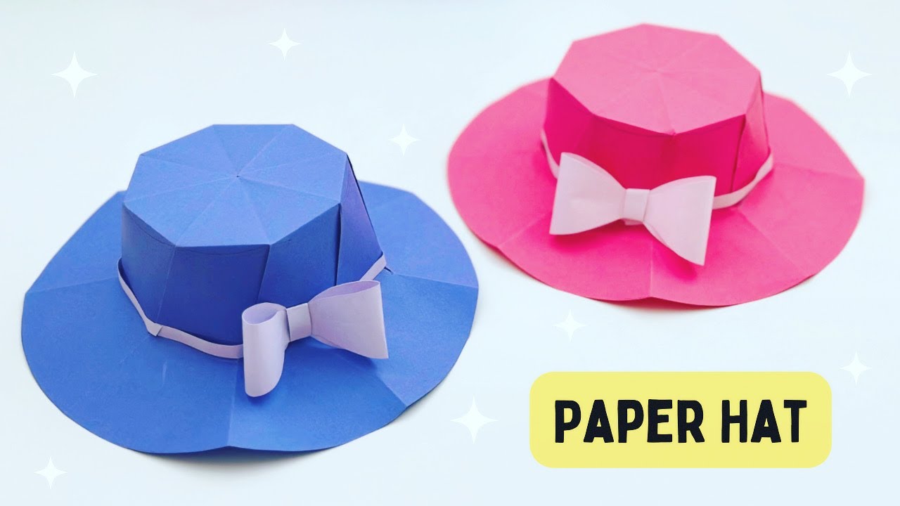 Colorful Paper Hats for Children