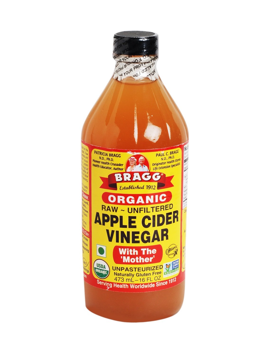 Homemade Apple Cider Vinegar Bottles