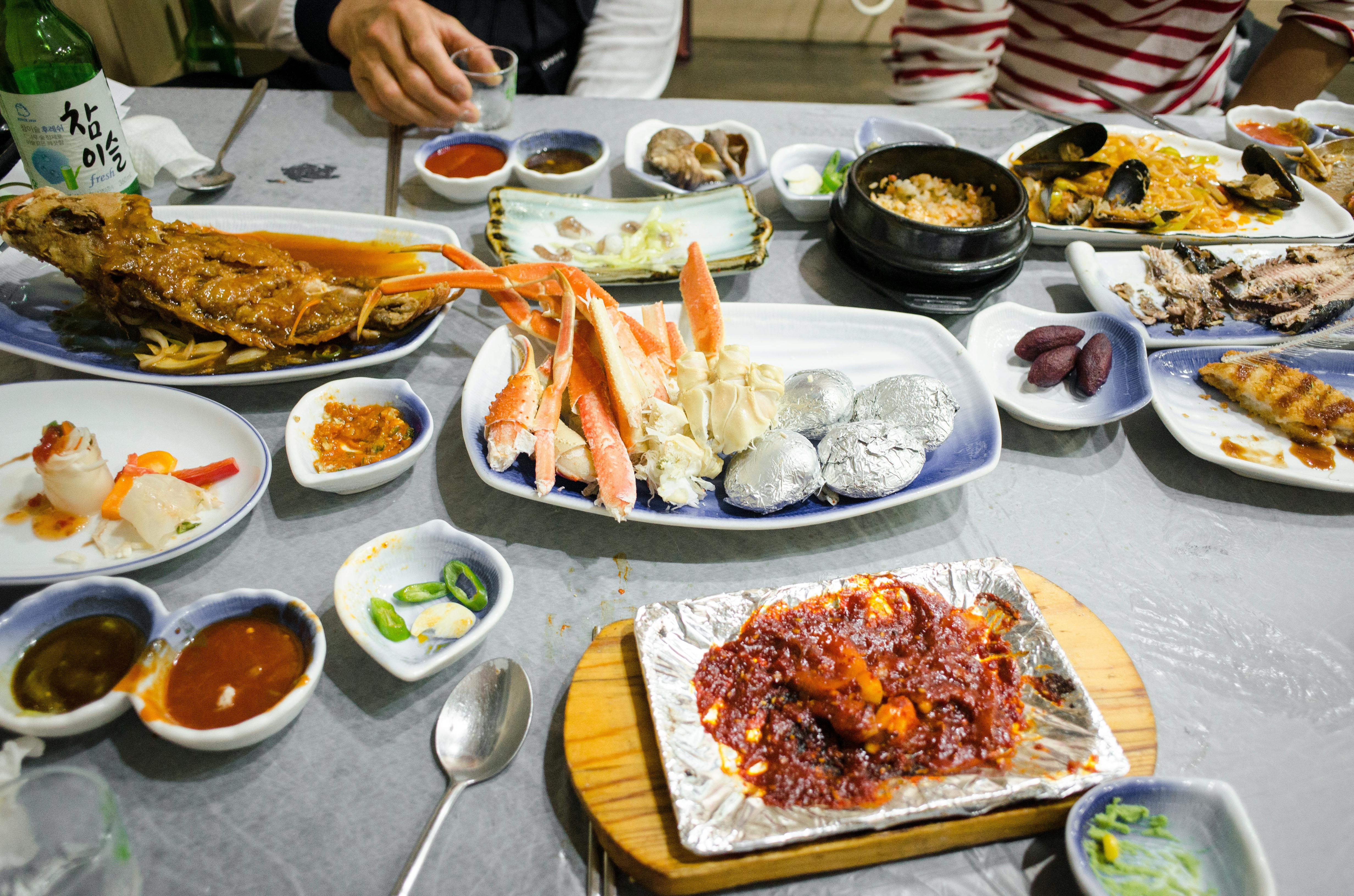 Steamed Crab Leg Preparation